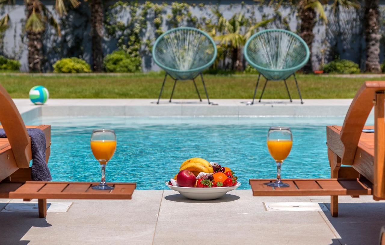 Villa Eni Medulin Sisan Heated Pool Exterior foto